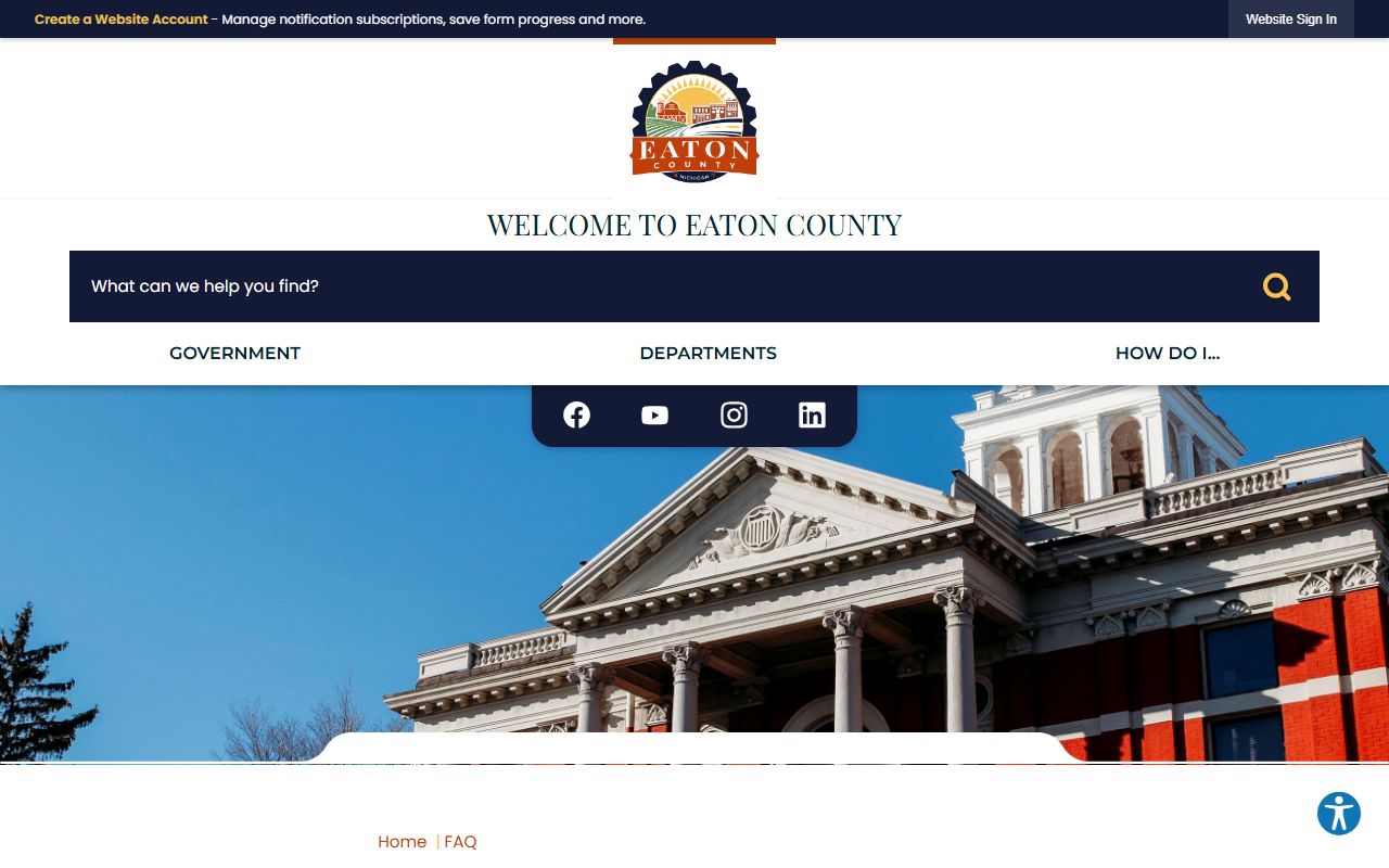 Eaton County traffic court records traffic FAQ arraignment hours